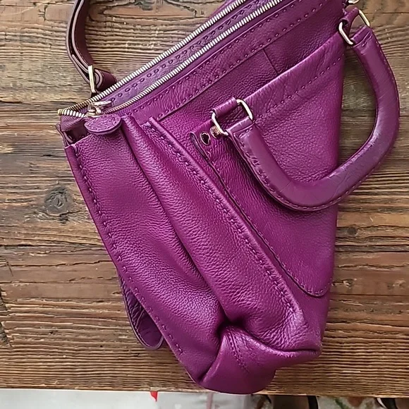 Ted Baker London Purple small tote - Picture 6 of 10